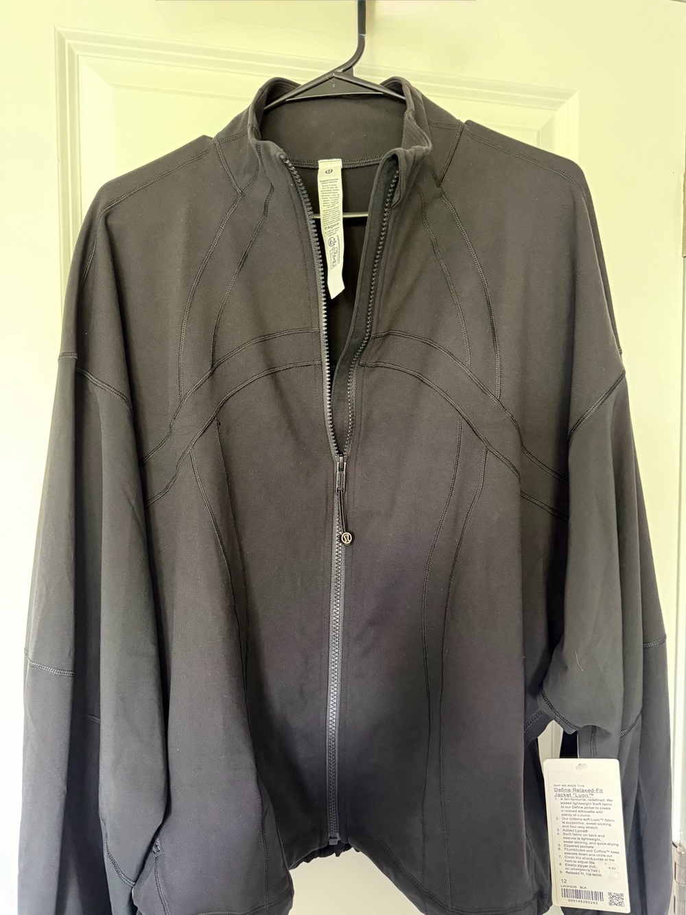lululemon Define Relaxed-Fit Jacket *Luon Black Size 12 NWT* - Picture 8 of 12